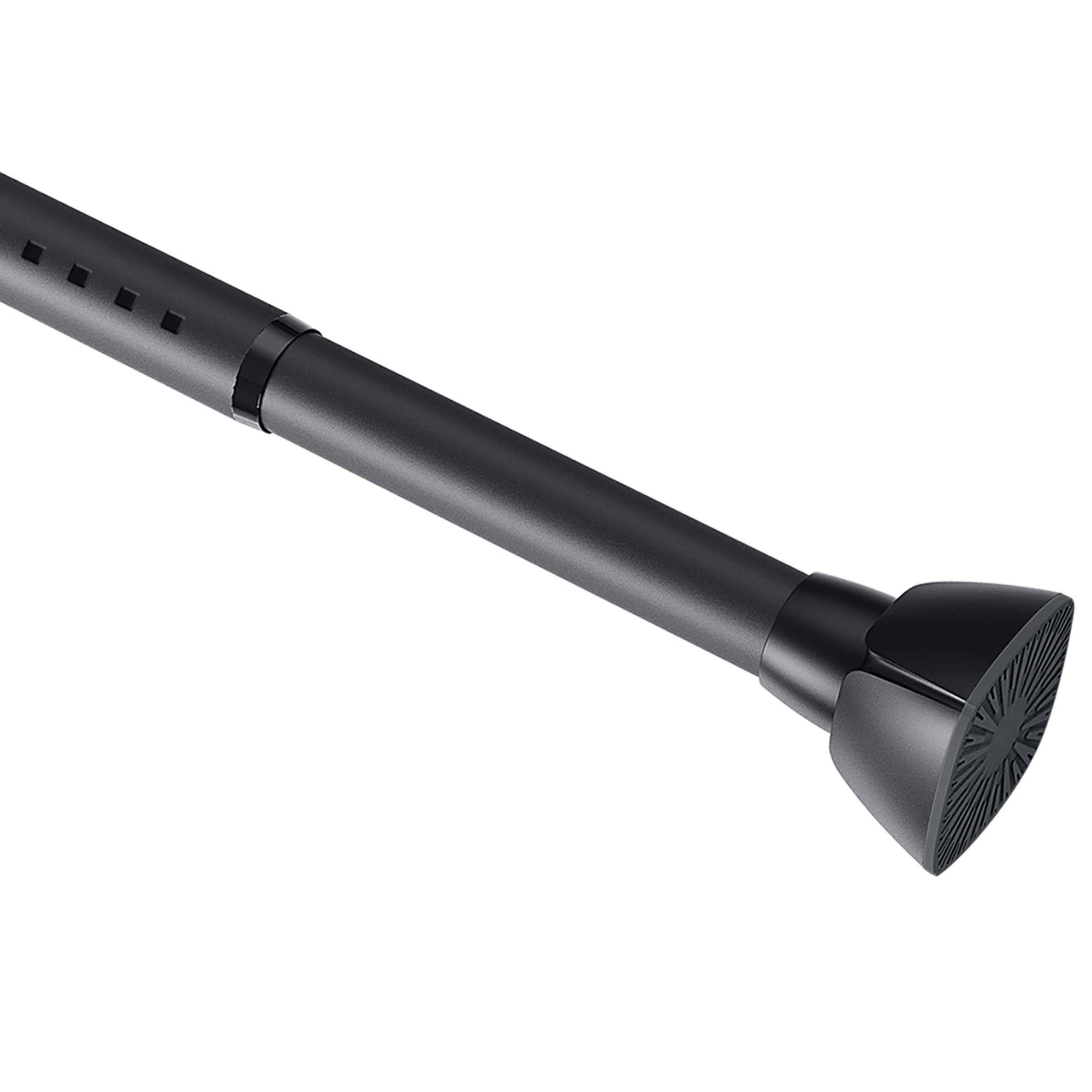 LOLYPOT Adjustable Shower Curtain Rod | No Drilling Tension Rail 210-260cm