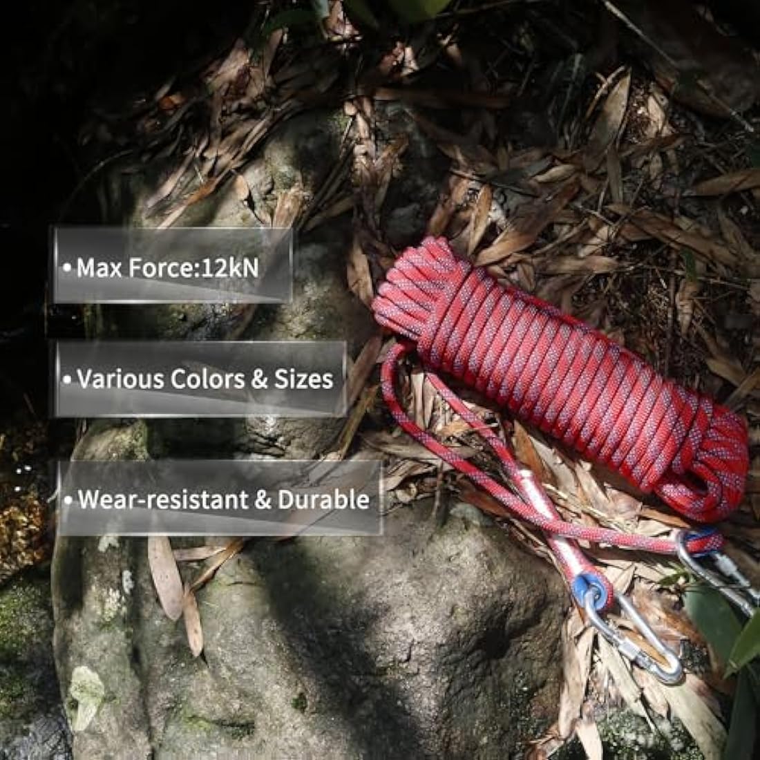 NewDoar 10mm Marine Floating Rope – 12KN Static Accessory Cord for Boating