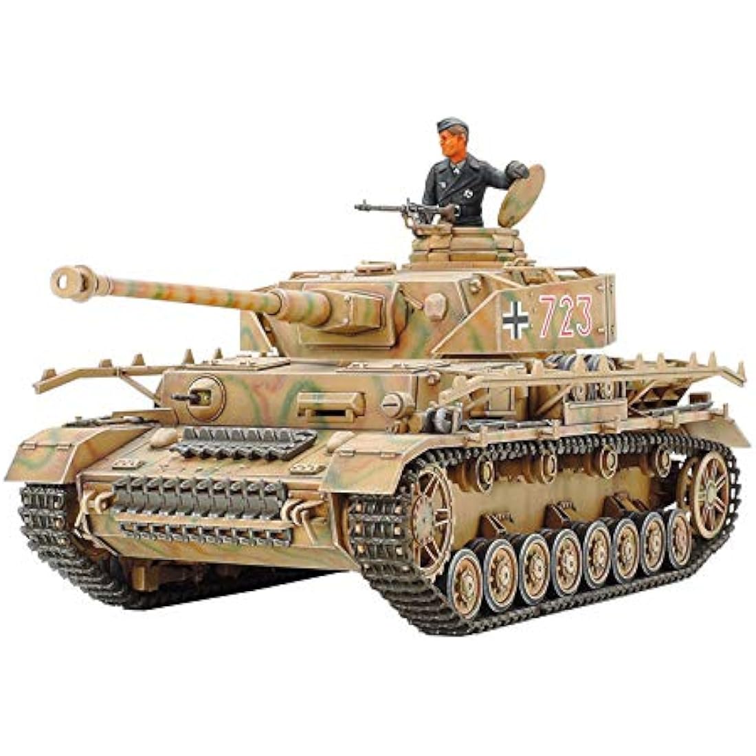 Tamiya 1:35 WWII Panzer IV Ausf. J Tank Model Kit - Special Vehicle 161/2