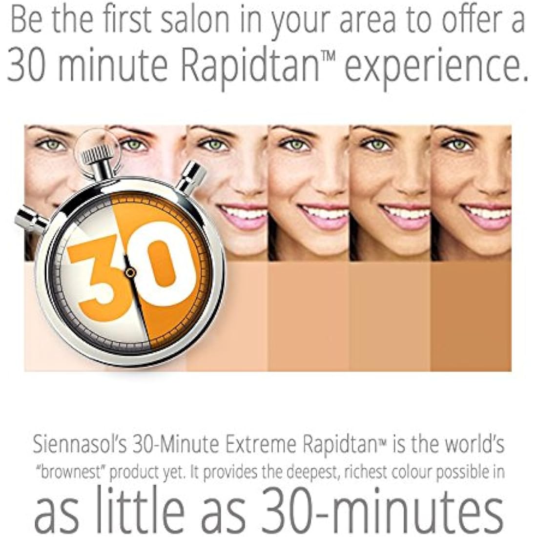 Siennasol Spray Tan Solution – Dark 12% DHA Fragrance Free – 1L