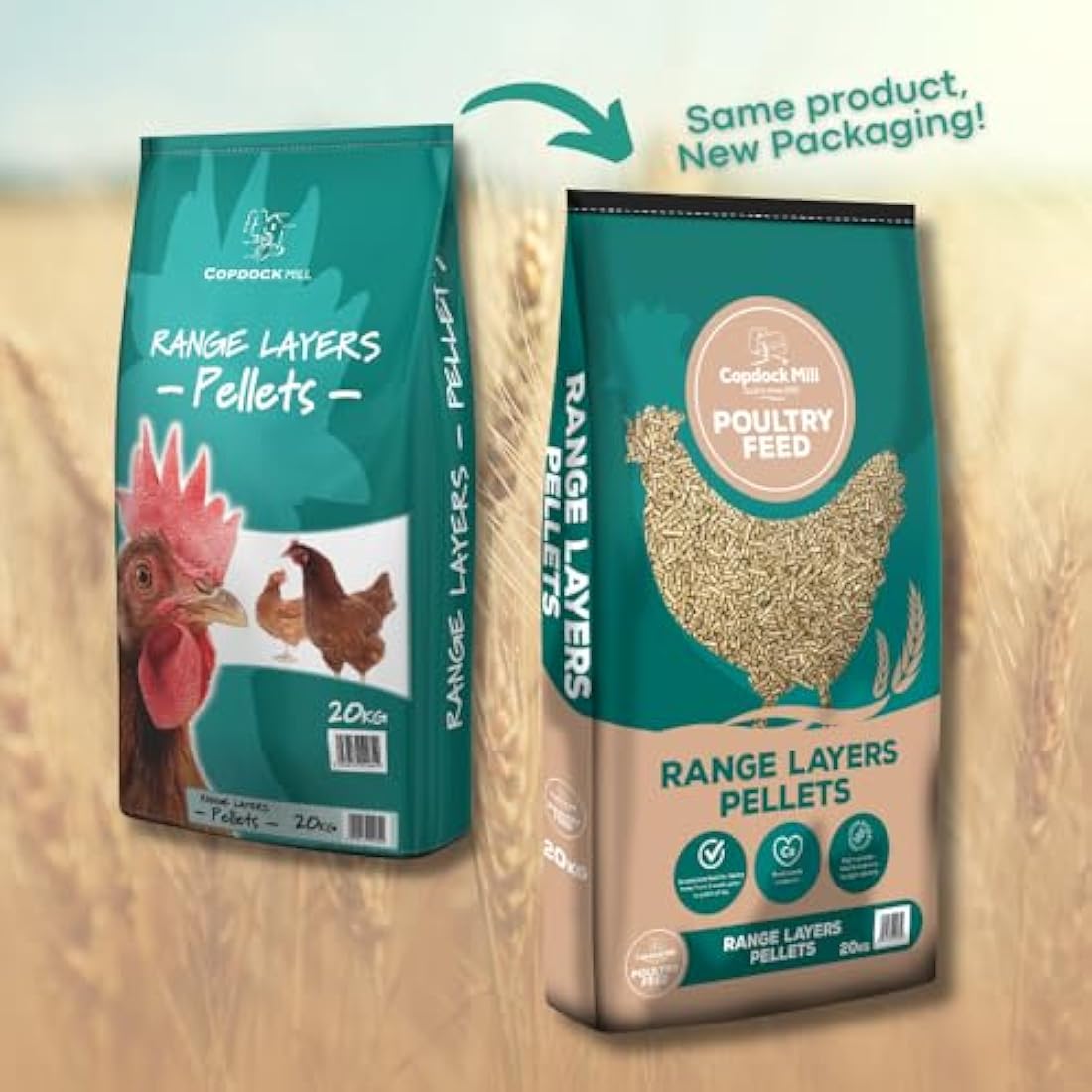 Copdock Mill Layers Pellets 20kg – High Protein Poultry & Chicken Feed