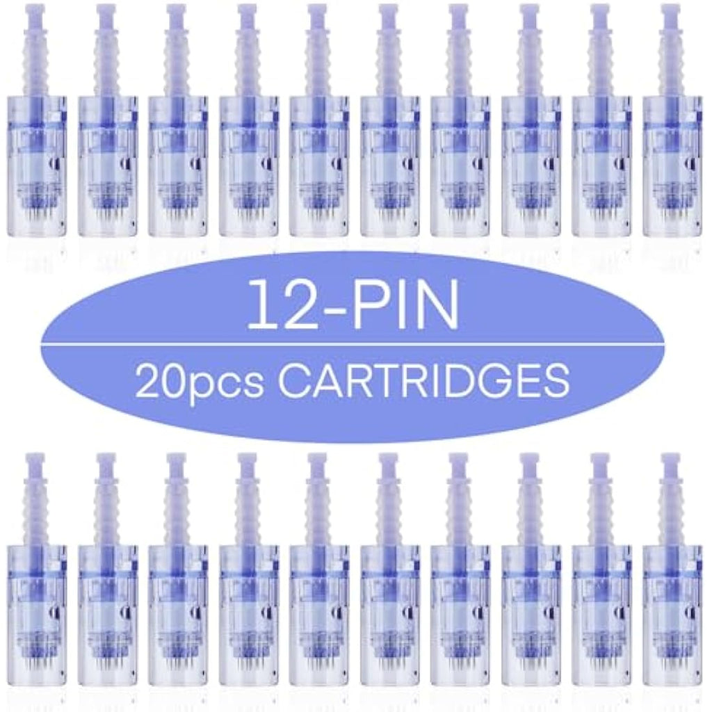 12-Pin Microneedling Cartridges for Ultima A6 - 20 Pack