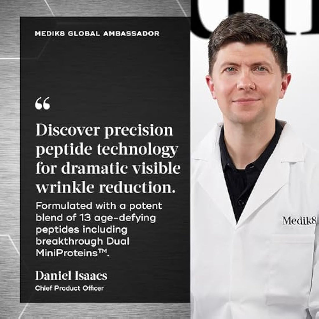 Medik8 Liquid Peptides – Anti-Aging Firming Serum with 30% Complex