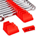 Ernst Magnetic Wrench Pro Organizer - 40 Tool Modular Rack, Red