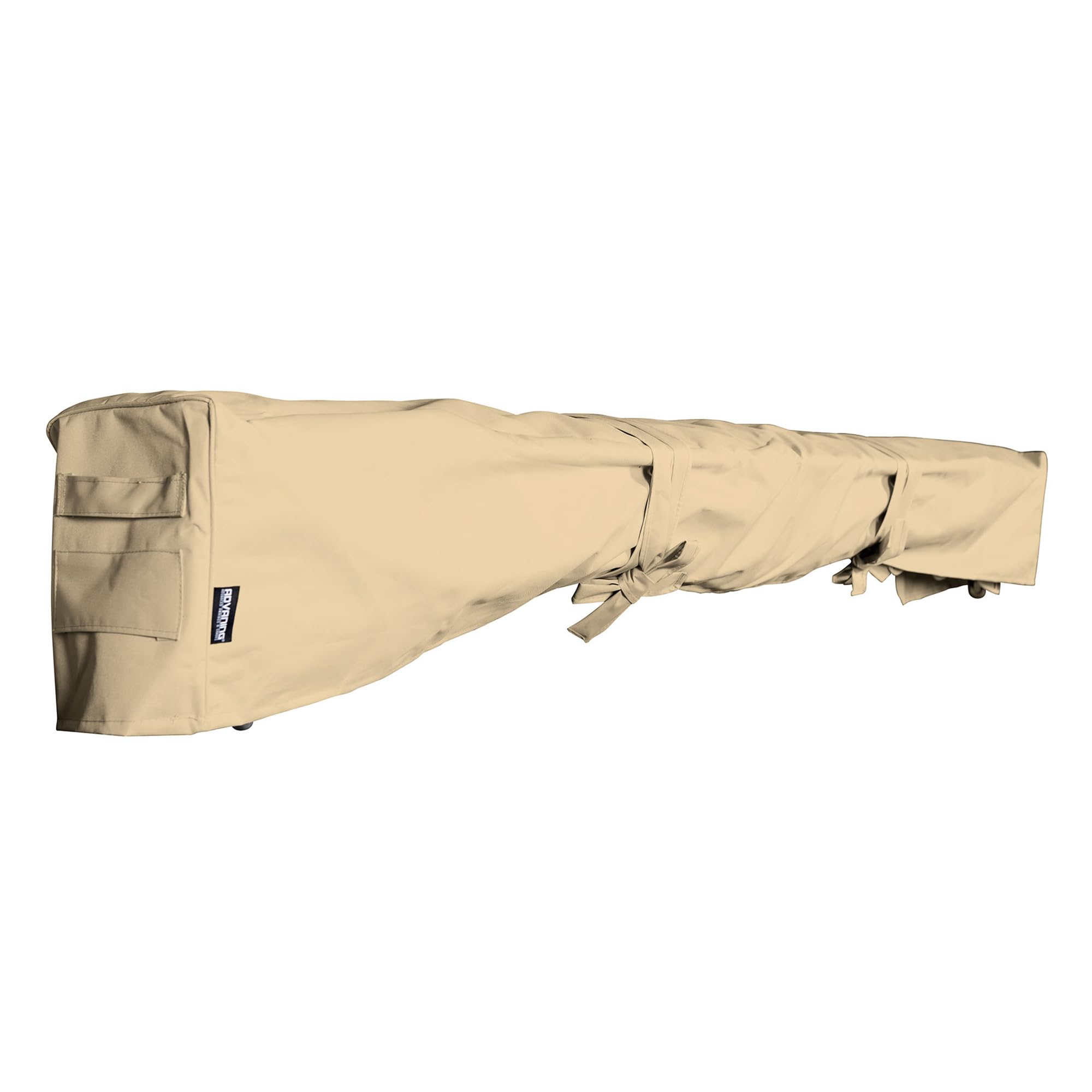 Advaning 12' Retractable Awning Cover – Heavy Duty Waterproof Polyester, Beige