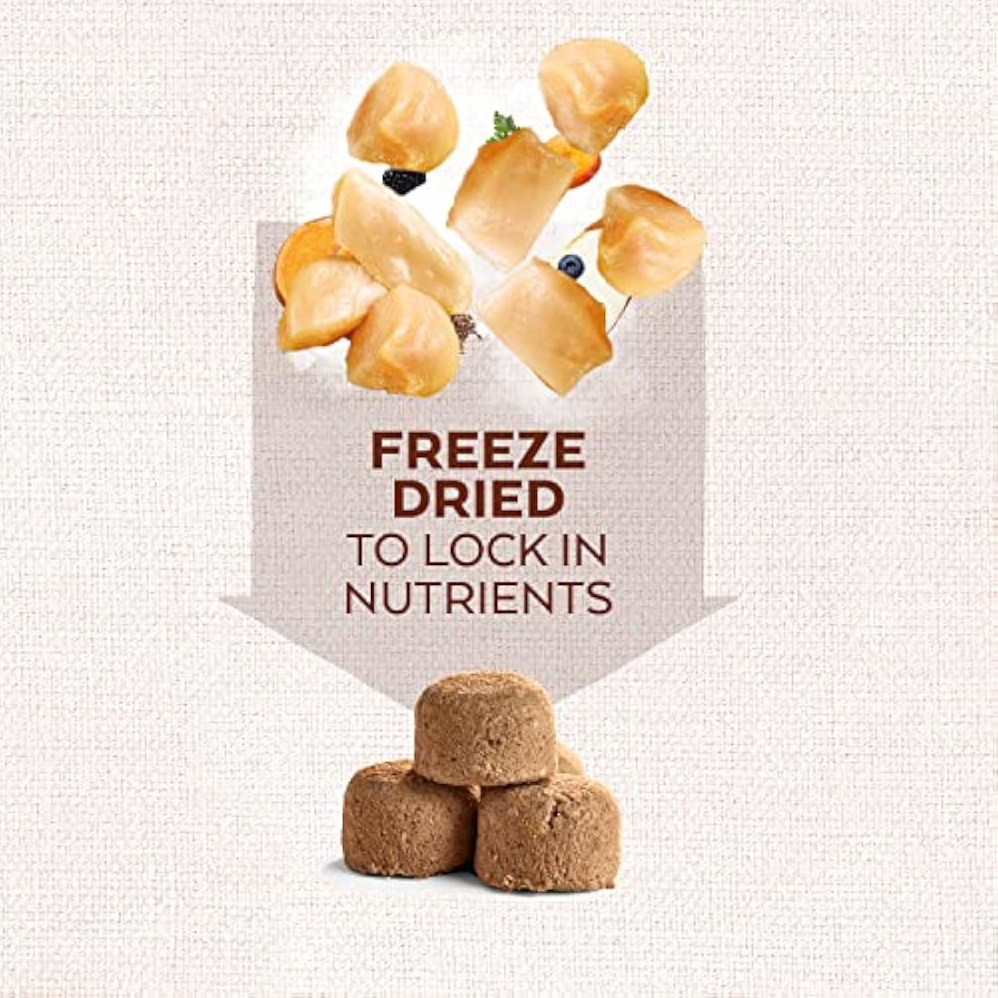 Nature's Variety Freeze Dried Chicken Dog Food - Grain Free 7 x 120g