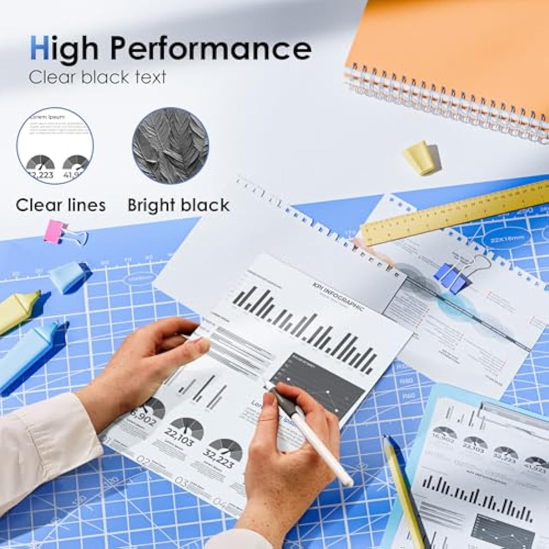 NOGIVY TN3480 High-Yield Toner Cartridges for Brother HL-L6400DW | 2-Pack