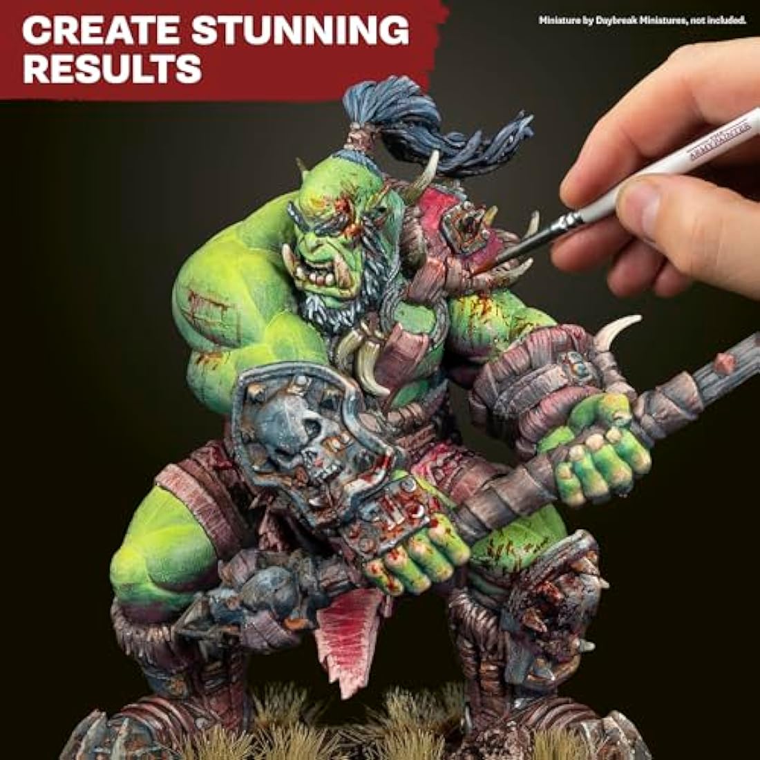 The Army Painter Warpaints Fanatic Starter Set - 11 Paints & Miniature