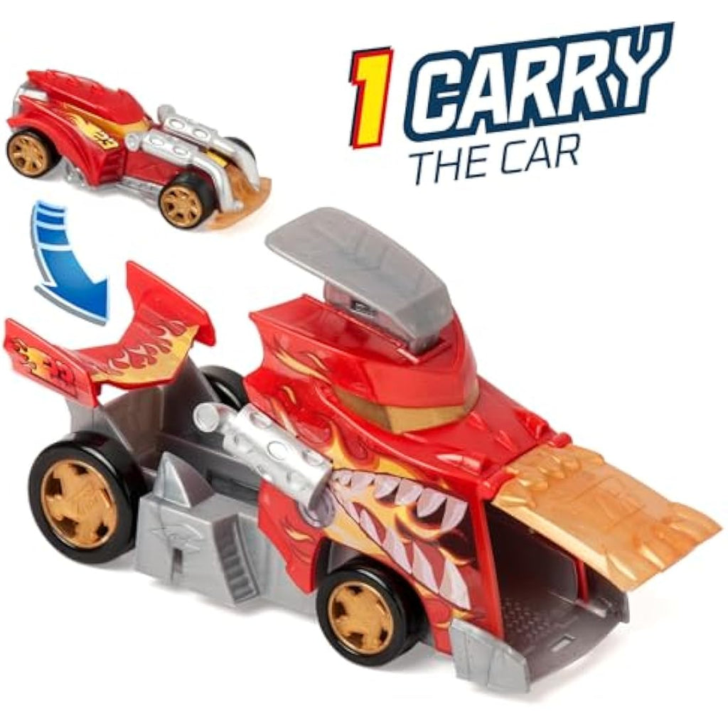 T-Racers Mix'N Race Fire Launcher Truck with Exclusive Vehicle