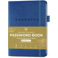 Legend Planner Password Book | Alphabetical Internet Logbook - Mystic Blue