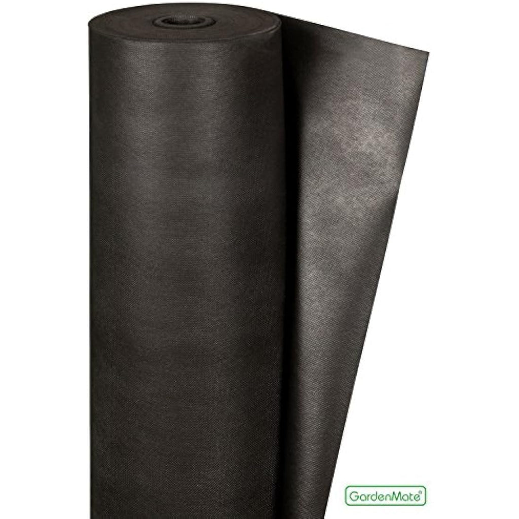 GardenMate 150gsm Weed Control Fabric – 1m x 50m Non-Woven Membrane
