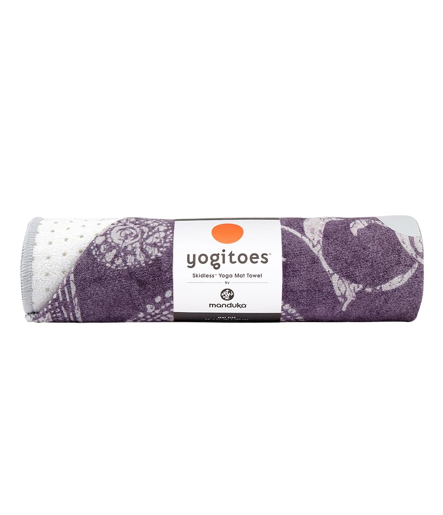 Yogitoes Non-Slip Yoga Mat Towel – Quick-Dry Microfiber, 71 Inch