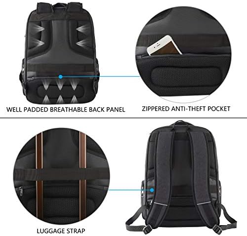 KROSER 17.3 Inch Laptop Backpack | Water-Repellent Travel Bag with USB