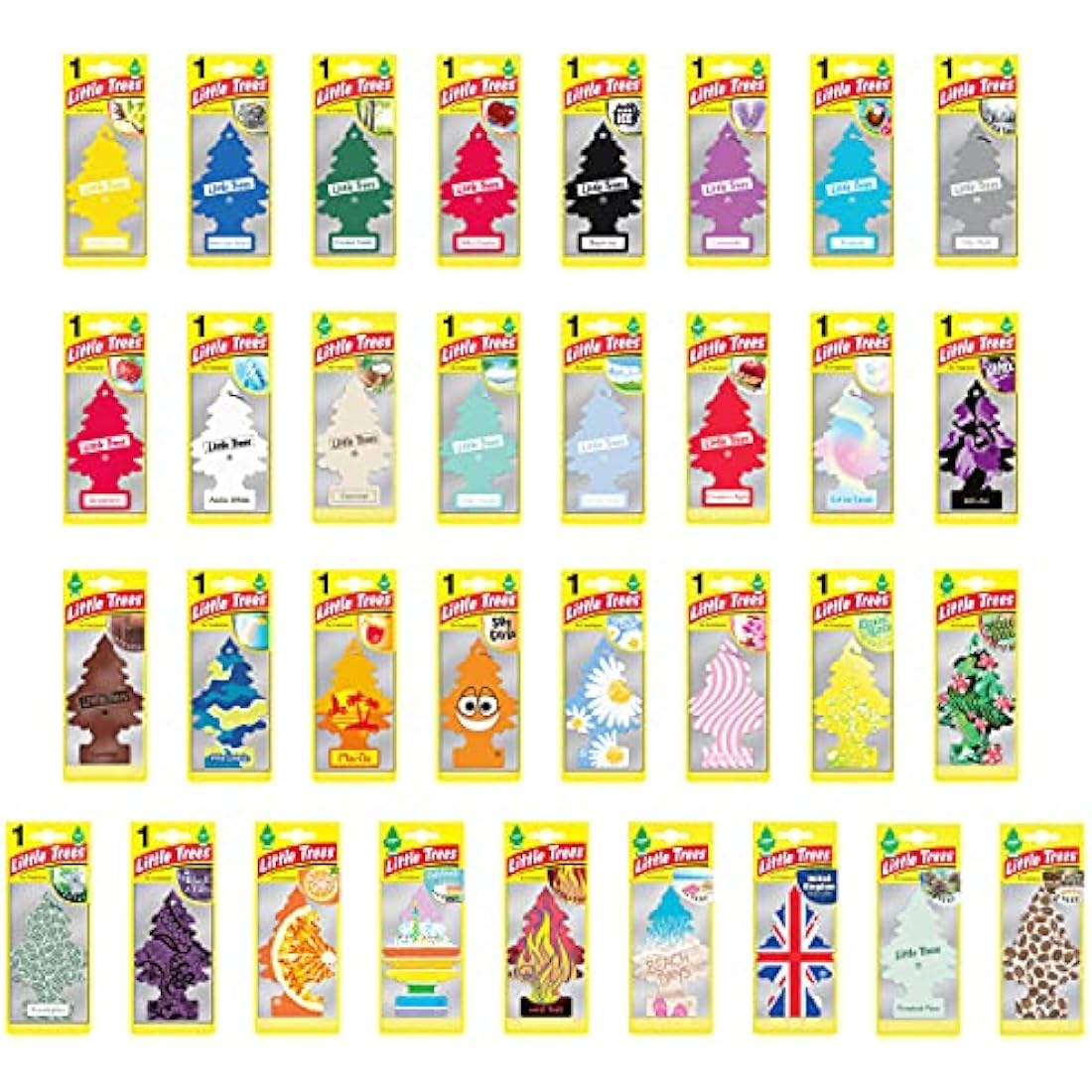 Little Trees Air Freshener - Summer Cotton Fragrance for Car - 24 Pack