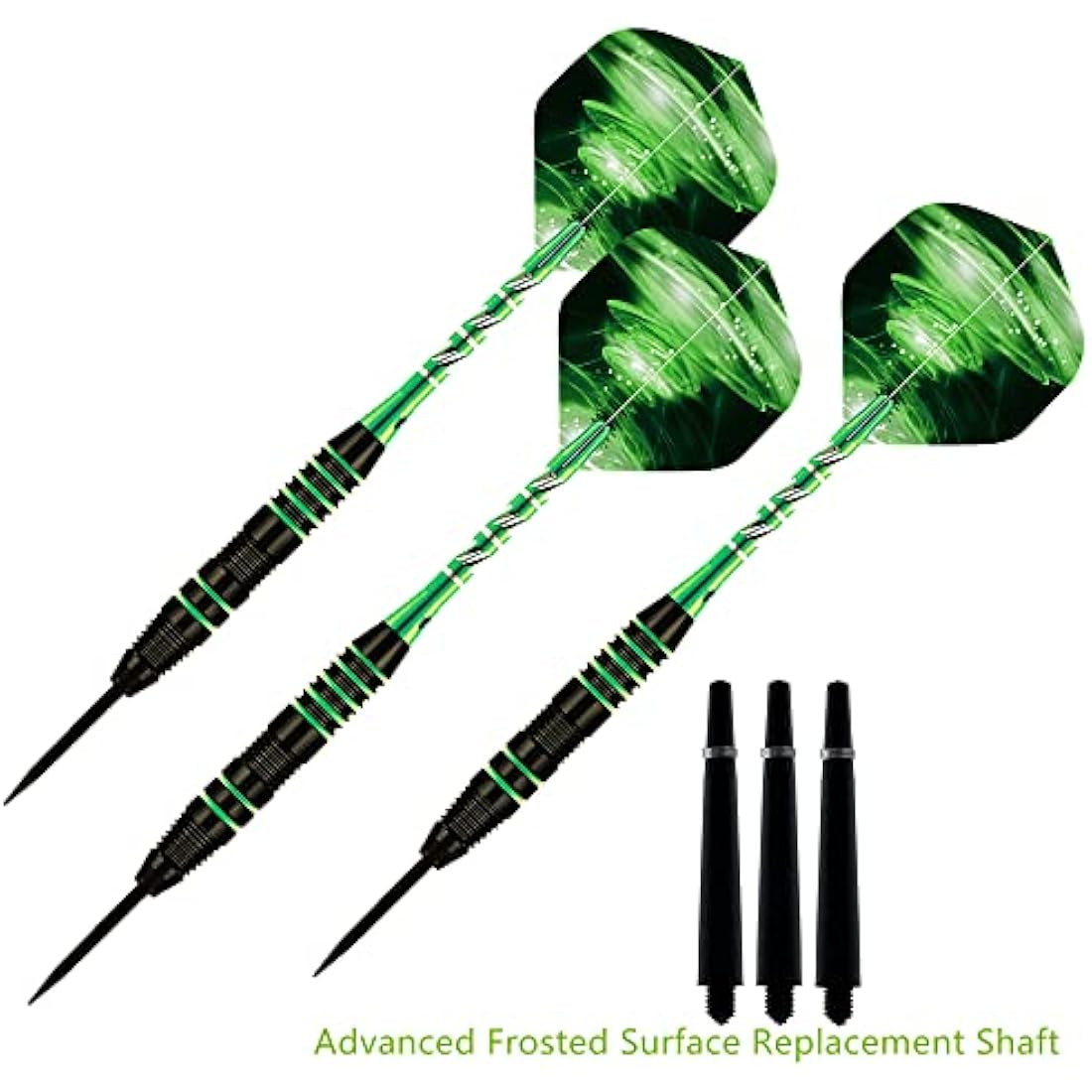 Steel Tip Darts Set | 22g Brass Barrels & Aluminum Shafts