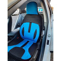Citroen C3 Seat Covers (2018) | Blue & Black Jacquard Full Set