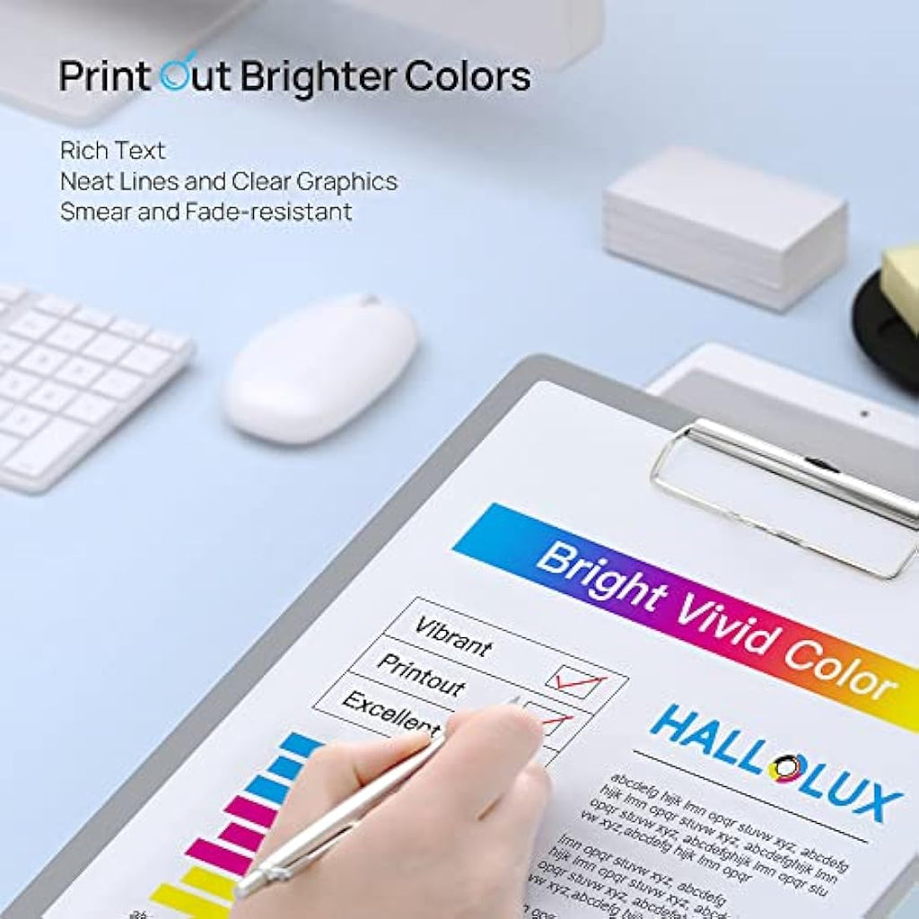 HALLOLUX PG-560XL CL-561XL Ink Cartridges for Canon Pixma TS5350 TS7450