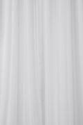 Croydex White Textile Shower Curtain | Anti-Microbial & Water-Resistant