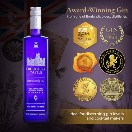 Highclere Castle London Dry Gin | Award-Winning Botanical Spirit | 70cl