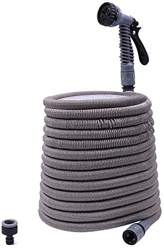 LINZI 30M Expandable Garden Water Hose | Double Latex Flexible Kink-Free Pipe