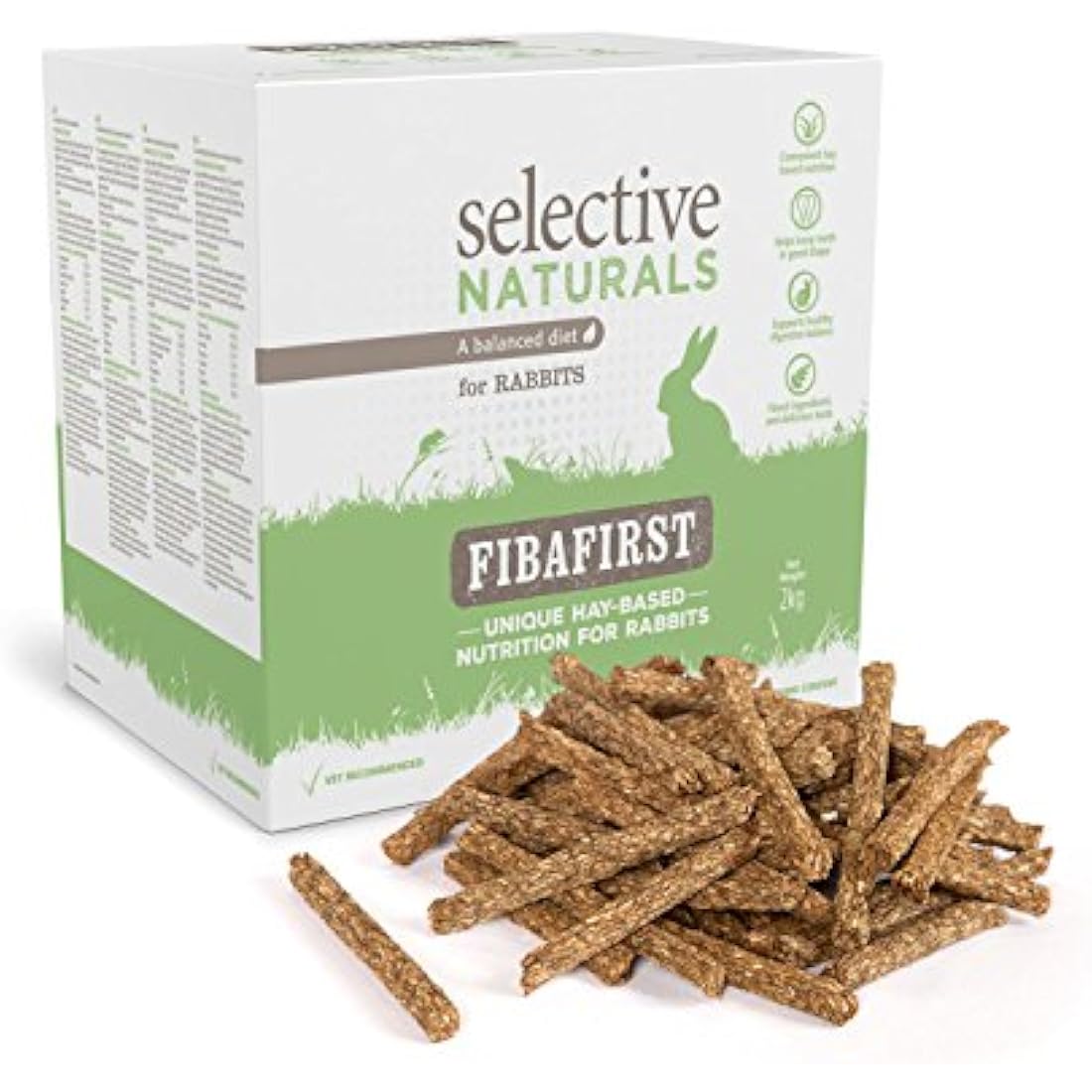 Supreme Petfoods Selective Naturals Fibafirst Rabbit Food - 2kg