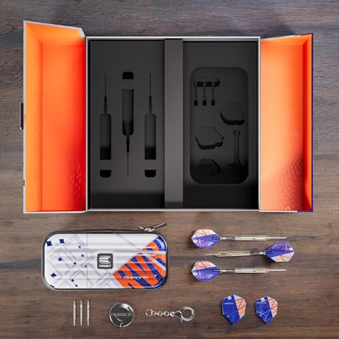 Target Darts RVB Chrono 95% Tungsten Steel Tip Swiss Point Dart Set