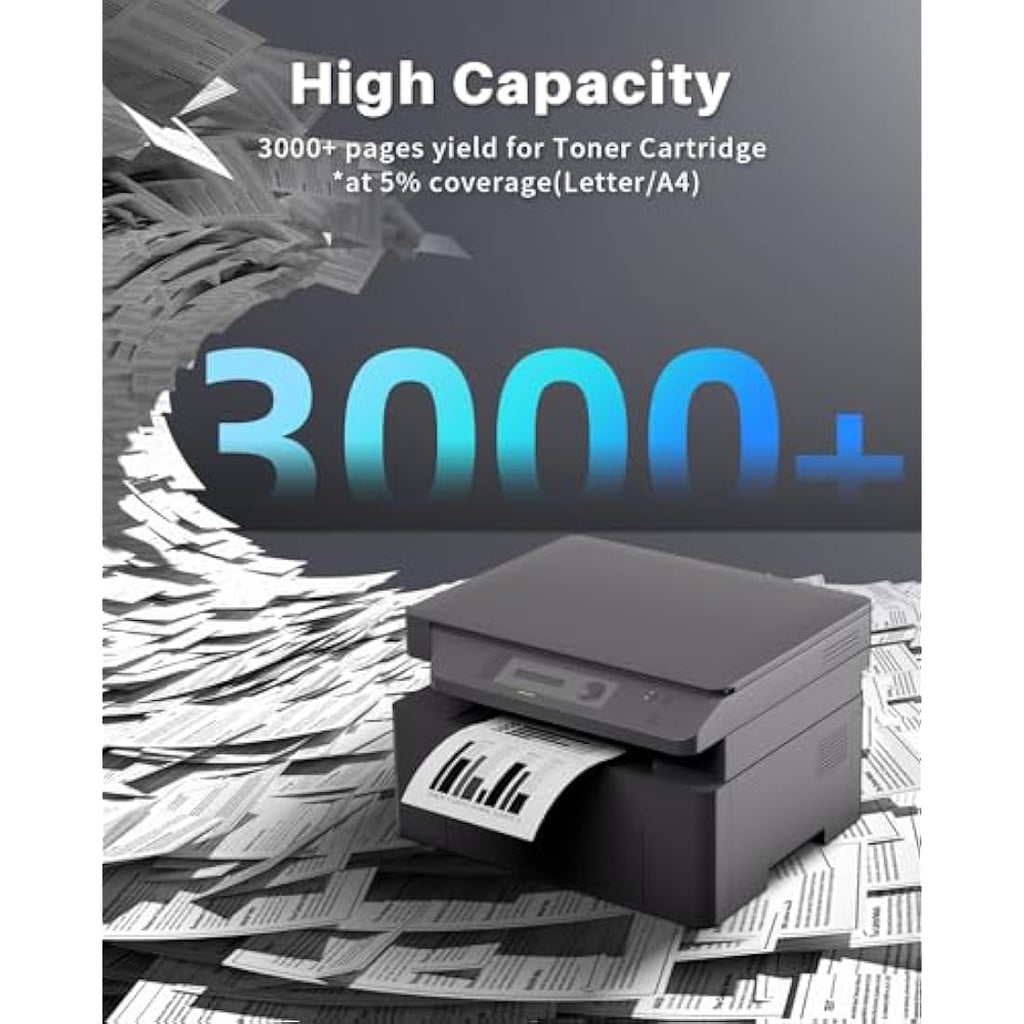 INK4U TN2510XL Black Toner Cartridge for Brother Printers | 3000 Pages