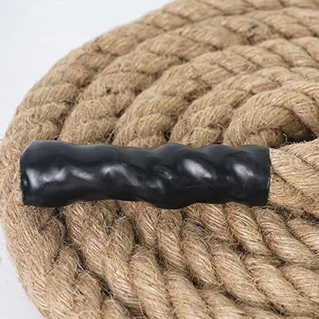 Aoneky Heavy Duty Jute Rope – 14mm Natural 4-Strand Twisted Hemp Rope