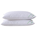 SUFUEE Goose Feather and Down Pillow Pair | 100% Cotton Cover