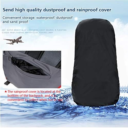 60L Waterproof Hiking Backpack – Lightweight Foldable Daypack