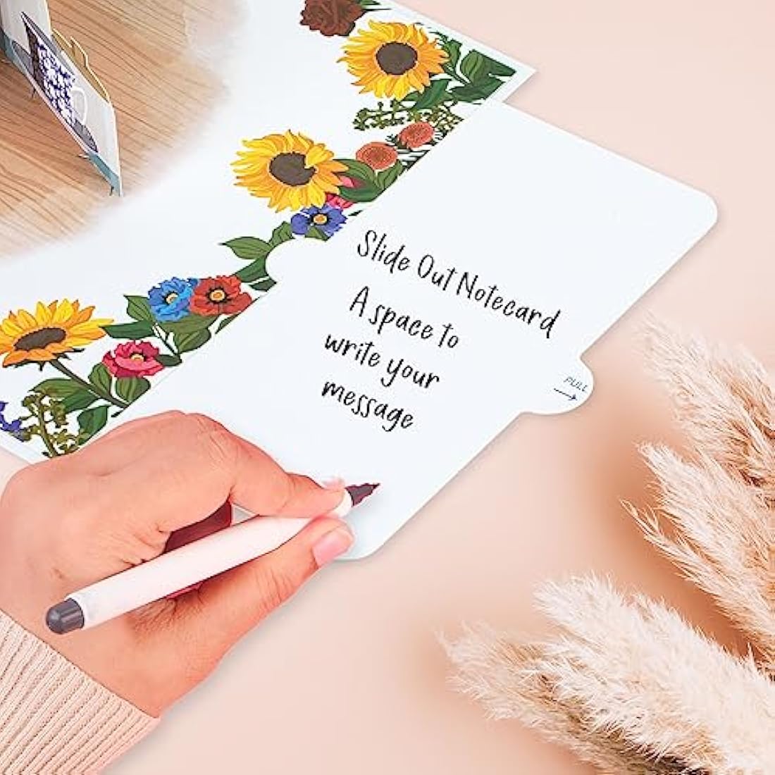Cardology Sunflowers 3D Pop Up Card – Handmade Floral Greeting Card