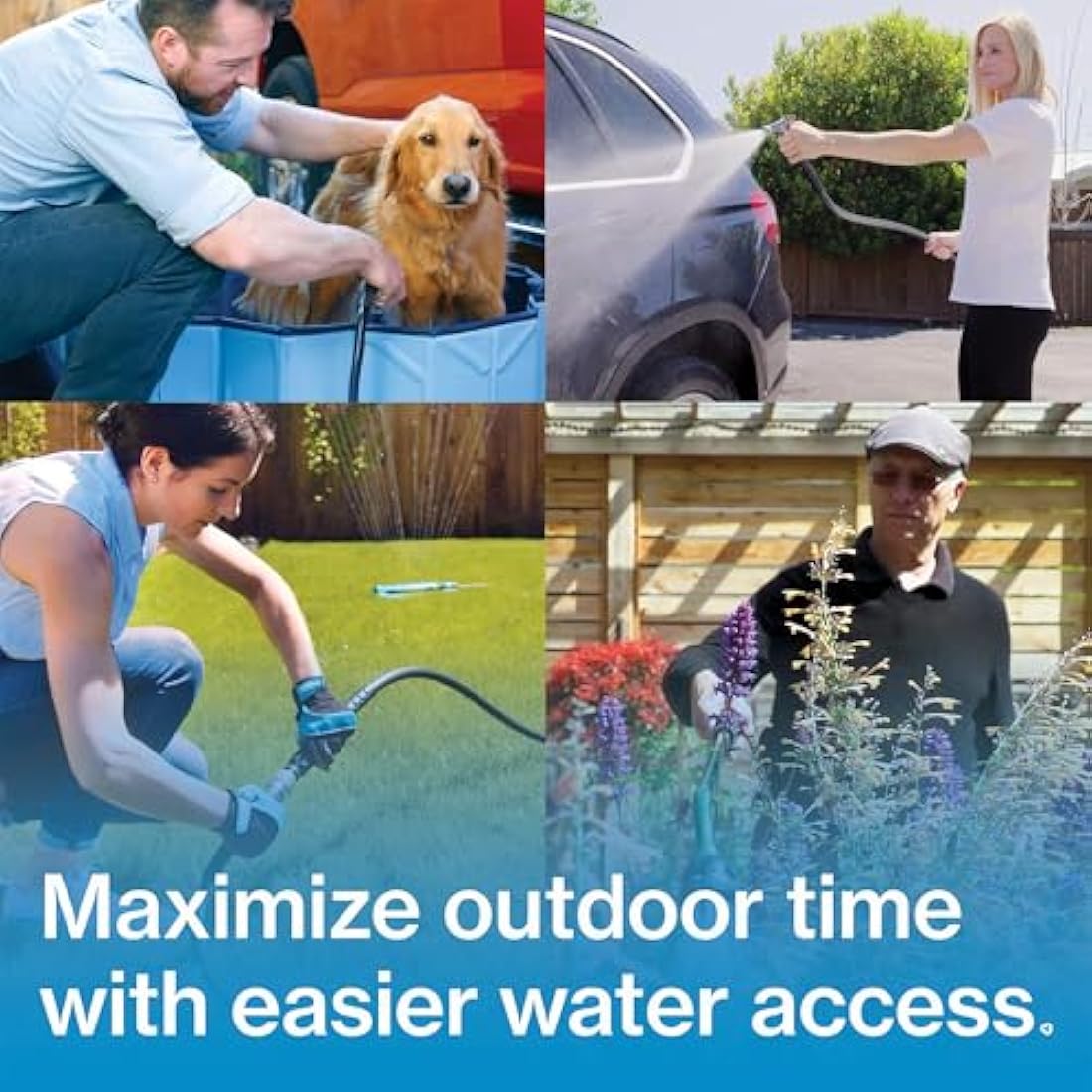 Aquor Wall Hydrant V2+ | 4 Inch Frost-Free Outdoor Garden Faucet