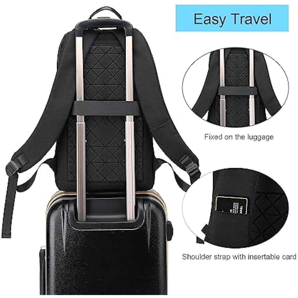 Slim 15.6 Inch Laptop Backpack – Waterproof Business Bag