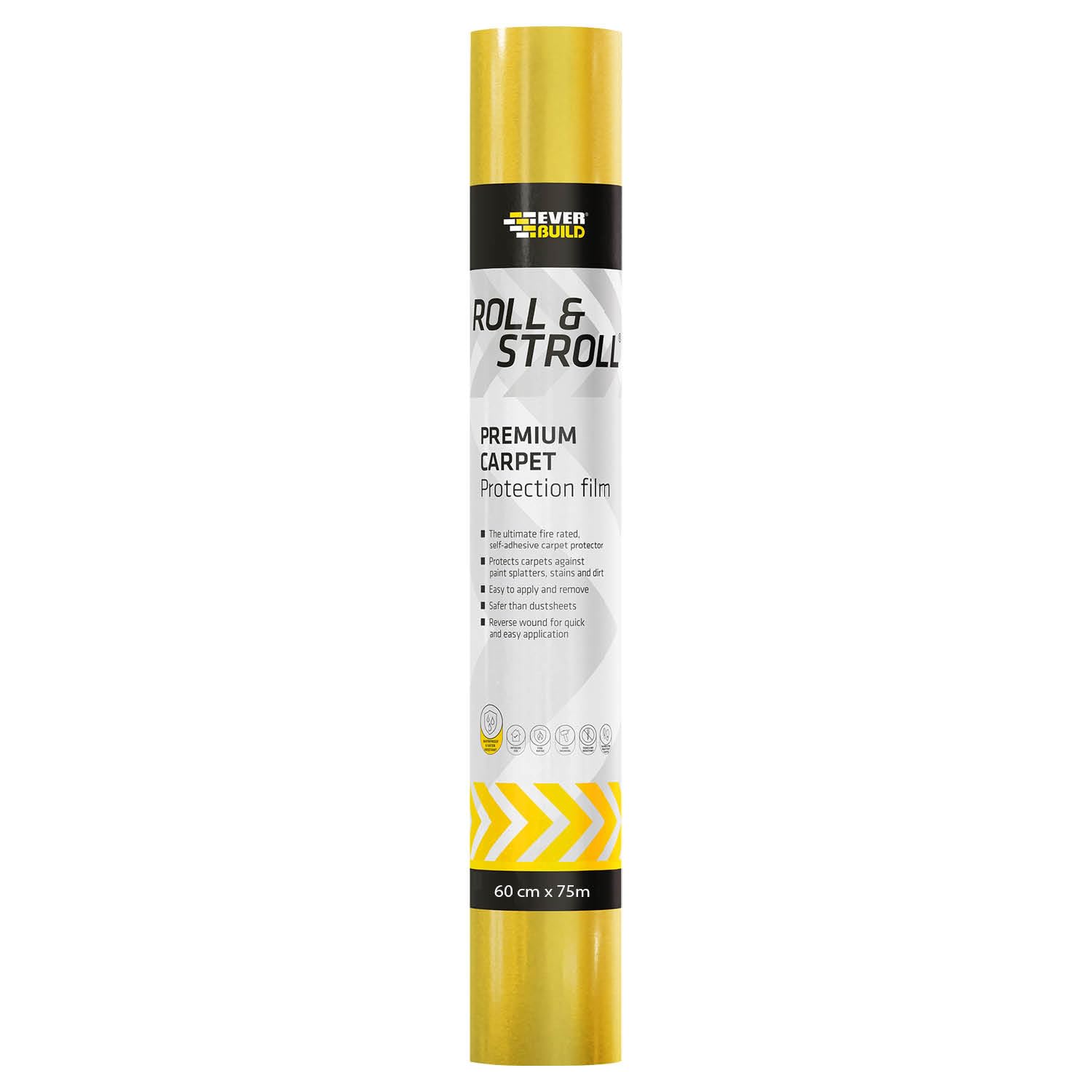 Everbuild Roll and Stroll Premium Carpet Protector - 600mm x 75m
