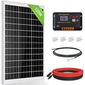 ECO-WORTHY 120W 12V Monocrystalline Solar Panel Kit for RV and Boat