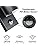 Wondlumi Outdoor Wall Light with PIR Motion Sensor - Black IP44