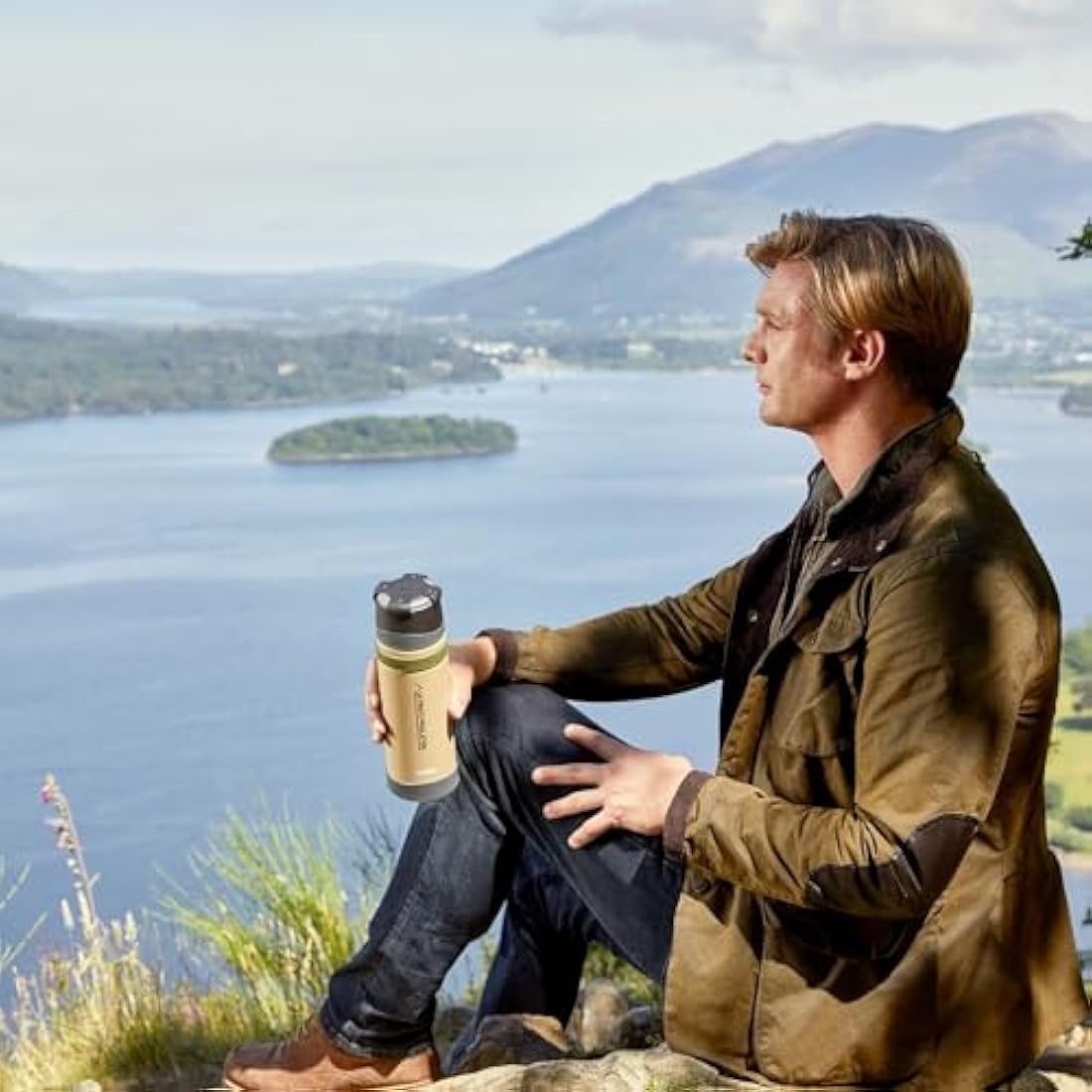 Thermos Ultimate Flask – 500ml Insulated Stainless Steel Water Bottle