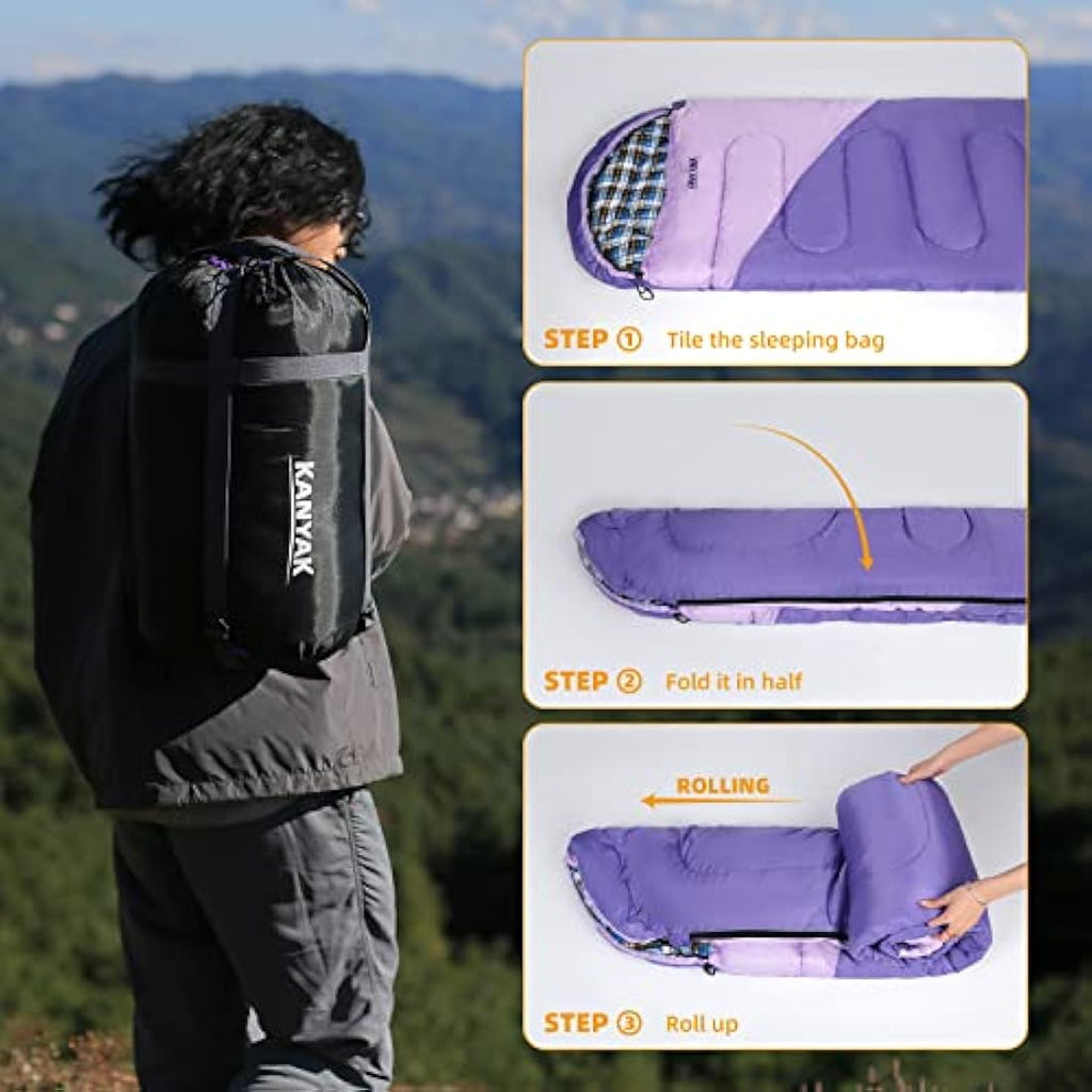 Jolof Store 3-4 Season Sleeping Bag | Waterproof Cold Weather Gear