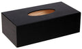 Wooden World – Handmade Wooden Tissue Box Holder for Decoupage – Black