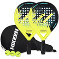 BOOSTEADY Carbon Fiber Padel Racket with 3 Tennis Balls and Bag