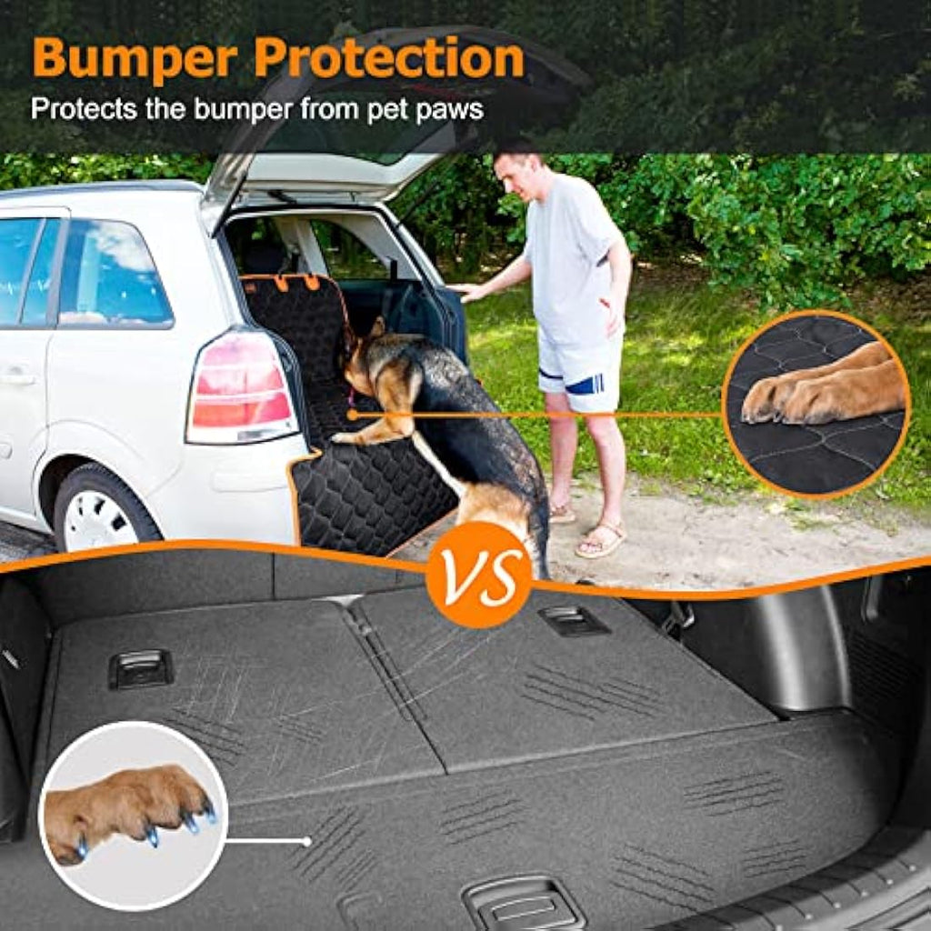 Jolof Store Car Boot Liner for Dogs – Waterproof SUV Bumper Protector