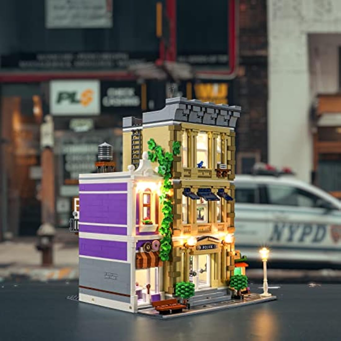 Lightailing LED Light Kit for Lego 10278 Police Station Model