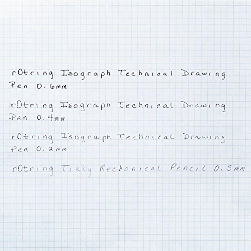 rOtring Isograph Technical Pen & Pencil College Set | 3 Pens + Tikky