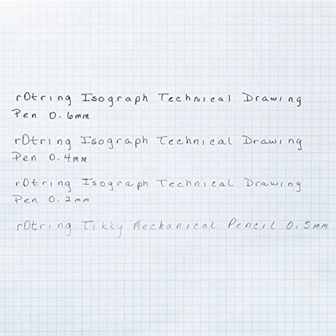 rOtring Isograph Technical Pen & Pencil College Set | 3 Pens + Tikky