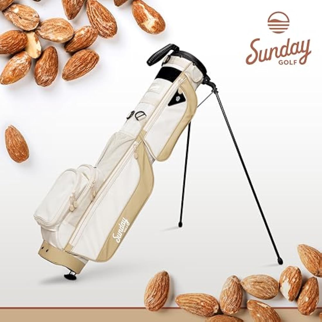 Sunday Golf Loma XL Lightweight Carry Bag | 8 Club Stand Bag