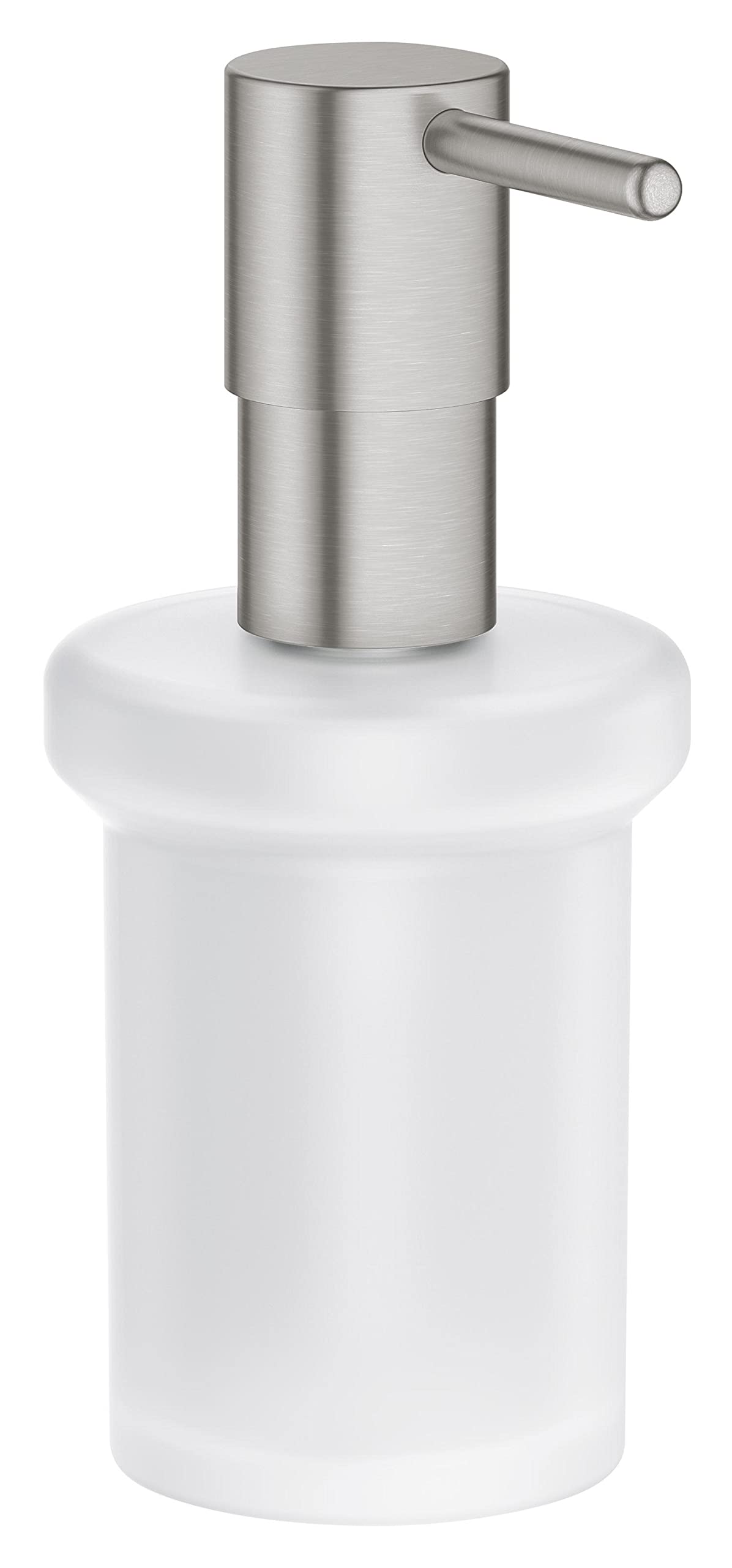 GROHE Start Spare Soap Dispenser | 160ml Glass & Metal – Stainless Steel