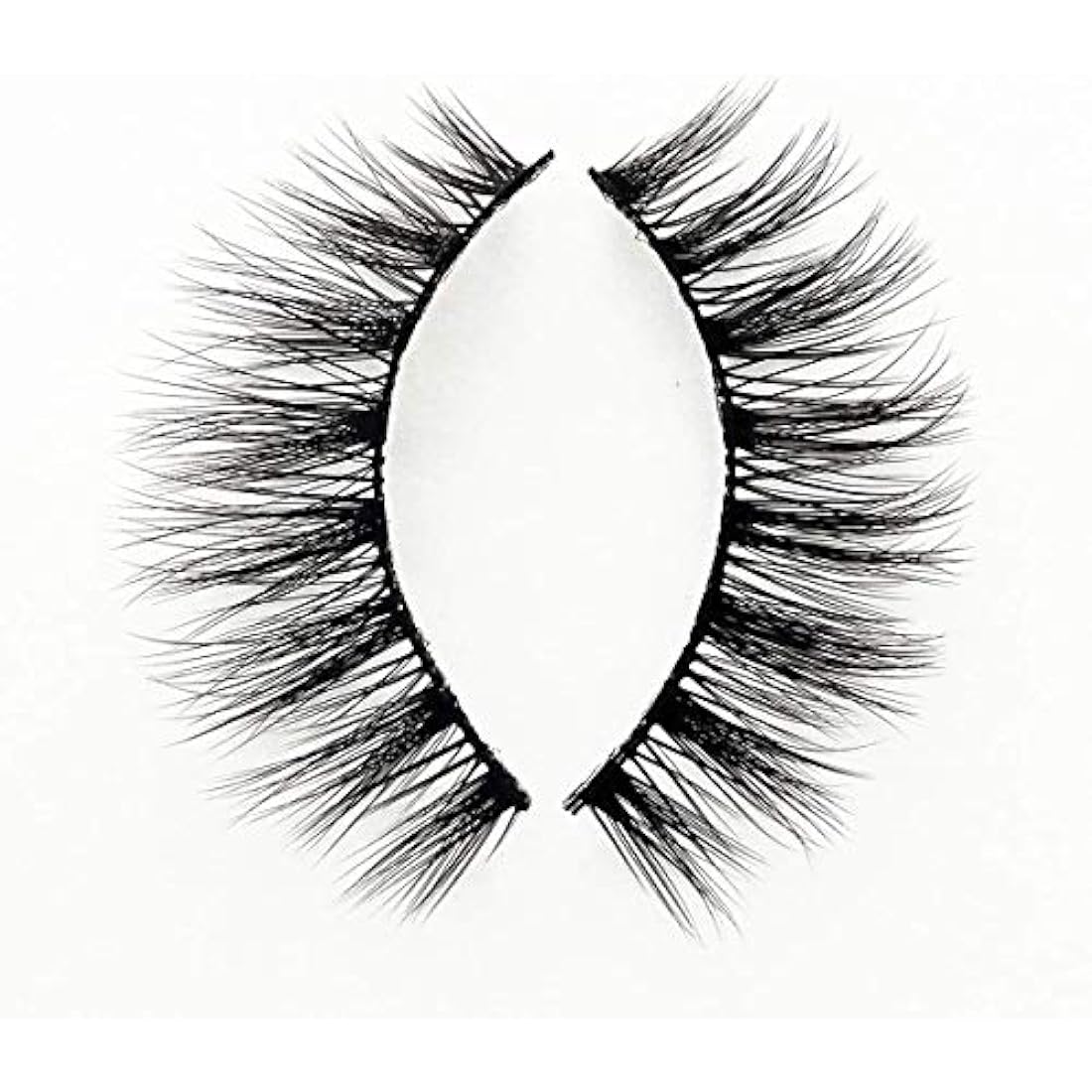 3D Faux Eyelashes – Natural Long Reusable Silk Lashes (5 Pairs)