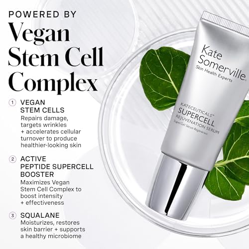 Kate Somerville SuperCell Rejuvenation Serum – Vegan Stem Cell & Peptides