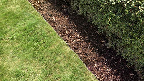 Replast Recycled Plastic Lawn Edging - 12m Garden Border (125mm x 4mm)
