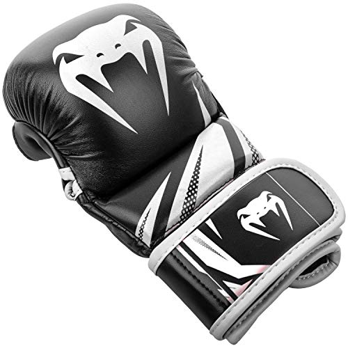 Venum Challenger 3.0 Sparring Gloves – Synthetic Leather, Black/White